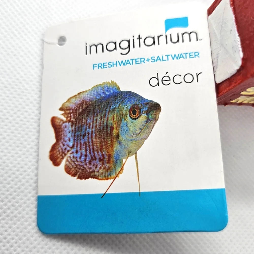 Imagitarium Christmas Letter Box Aquarium Decor
